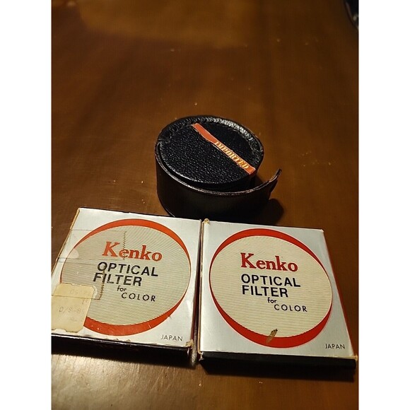 Lot Of Vintage Kenko UV Optical Filter For Color. 49.0s. New in Box - 2, Case - Picture 5 of 9
